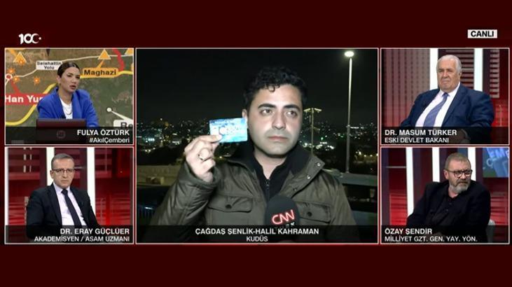 İsrail polisinden CNN TÜRK’e müdahale! O anları anlattılar