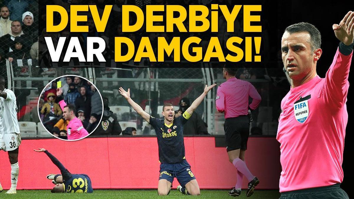 Beşiktaş-Fenerbahçe derbisine VAR damgası!