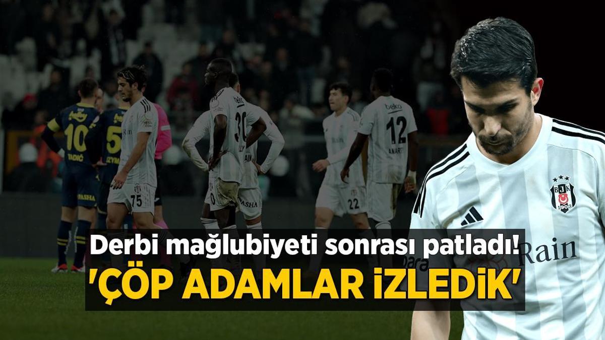Ali Gültiken, Fenerbahçe mağlubiyeti sonrası Beşiktaşlı futbolculara patladı! ‘Çöp adamlar izledik’