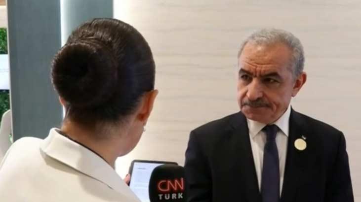 ABD’nin vetosuna Filistin Başbakanı’ndan CNN TÜRK’te sert tepki