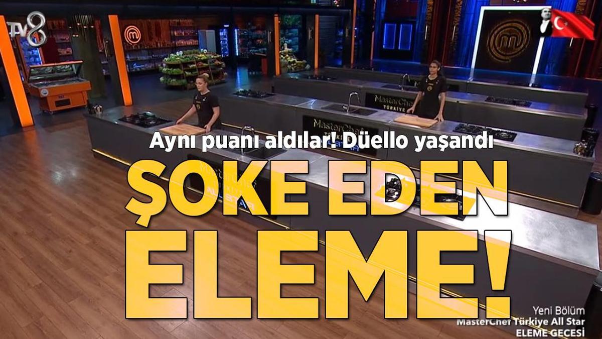 Masterchef All Star’da eleme gecesi! Şoke eden veda yaşandı