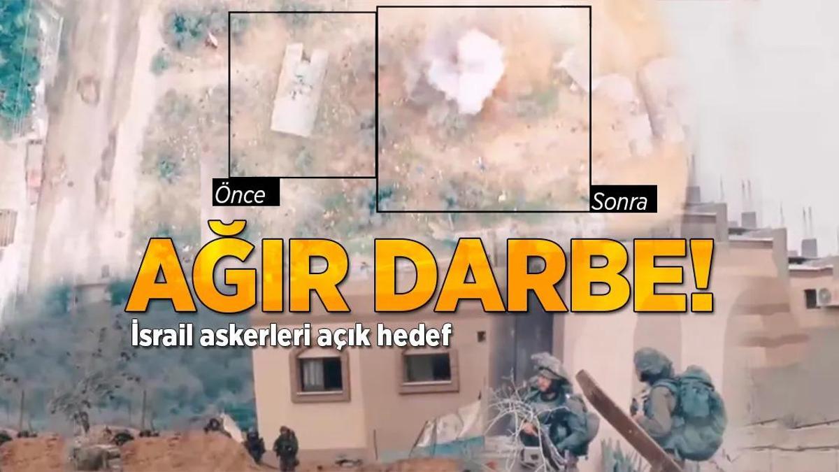 Gazze’deki savaşta son dakika… İsrail ordusuna ağır darbe!