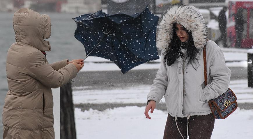 Son dakika… Meteoroloji gün verdi, İstanbul dahil donacağız! Önce lodos, sonra kar ve sağanak