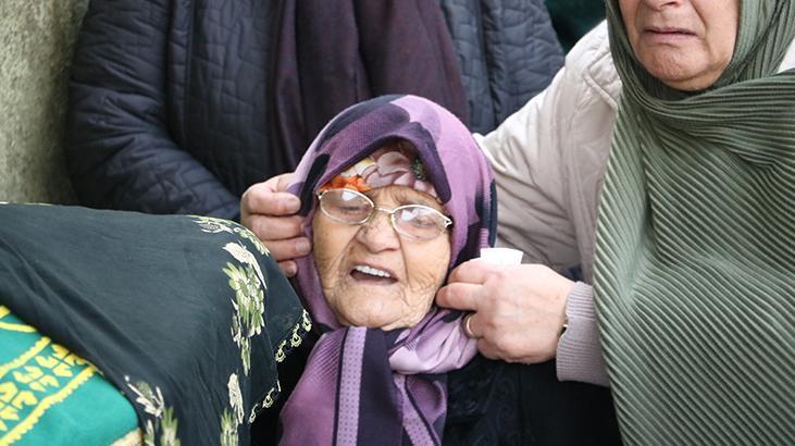 Heyelanda hayatını kaybeden anne ve oğlu toprağa verildi!