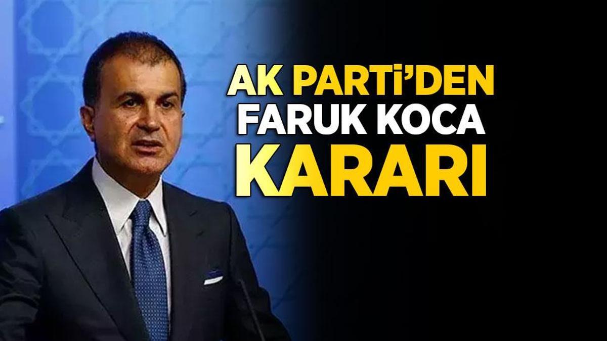 AK Parti’den hakeme saldırılan Faruk Koca için flaş karar