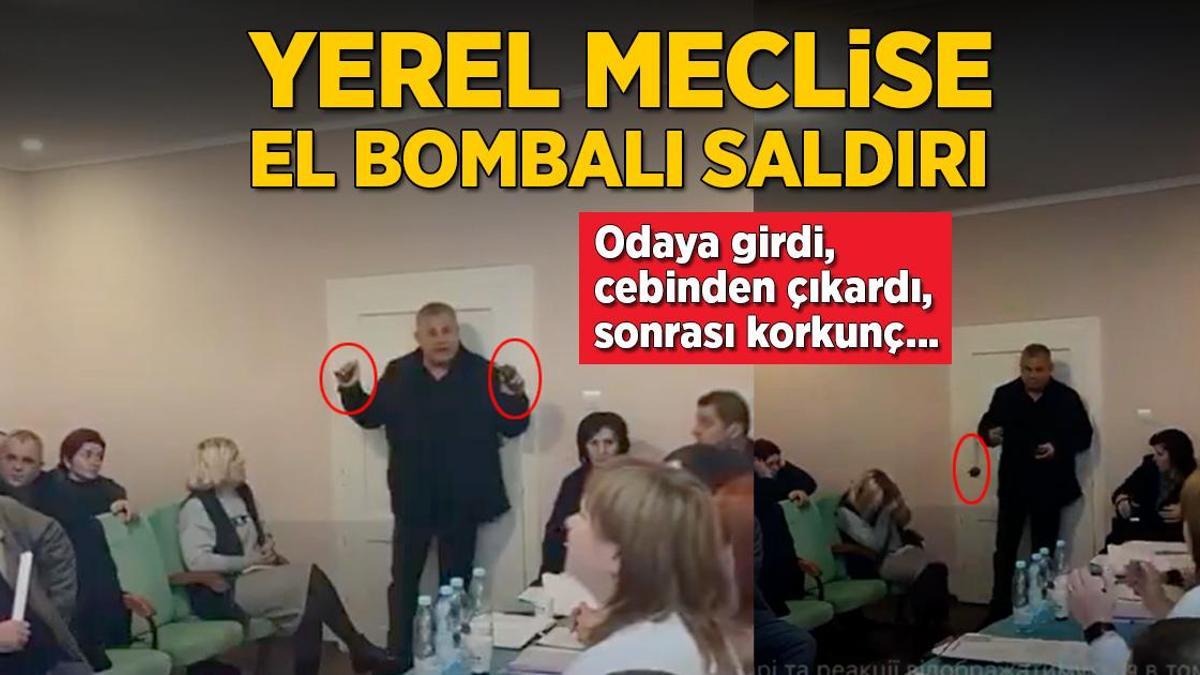 Vekilden el bombalı saldırı! Meclise girdi, patlayıcıları bıraktı sonrası kamerada