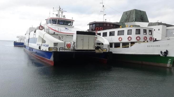 İzmir’de deniz ulaşımına olumsuz hava engeli