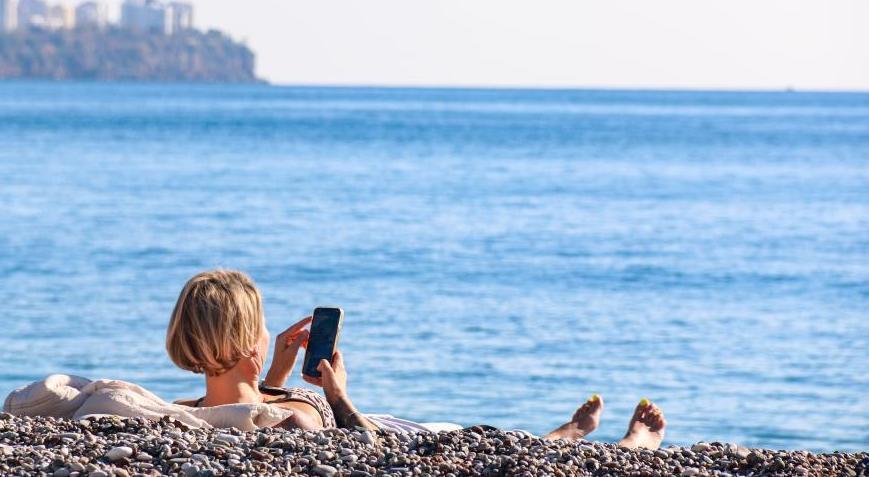 Termometreler 19 dereceyi gösterdi! Aralık ayında deniz keyfi