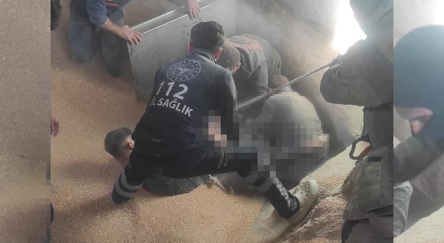 Feci olay! 15 metreden buğday silosuna düşen 19 yaşındaki işçi öldü