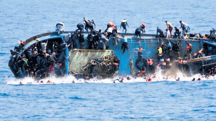 Mülteci teknesi alabora oldu: 61 kişi kayıp!