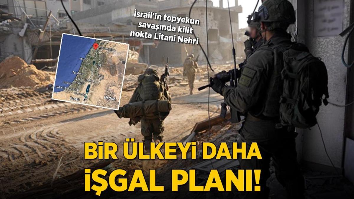 Bir ülkeyi daha işgal planı! İsrail’in topyekün savaşında kilit nokta; Litani Nehri
