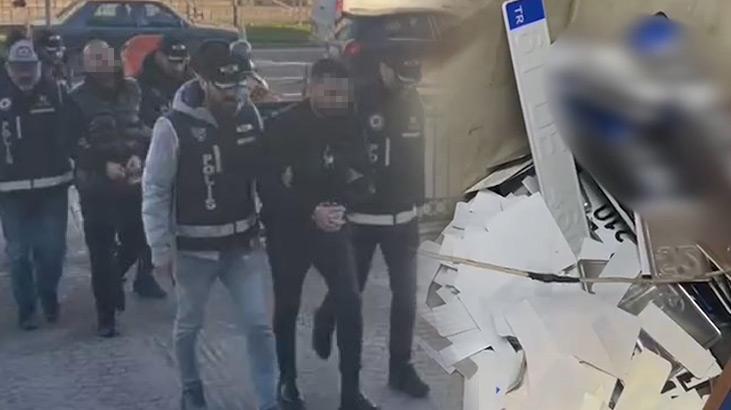 Ordu’da, ‘APP plaka’ operasyonu! 3 kişi tutuklandı