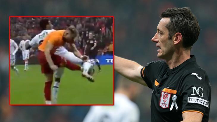 Galatasaray maçında tartışma yaratan penaltı pozisyonu! Eski hakemler değerlendirdi: VAR müdahale etmeliydi