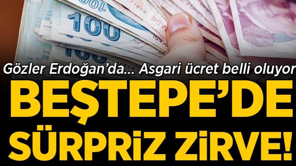 Son dakika: Asgari ücrette kritik saat belli oldu