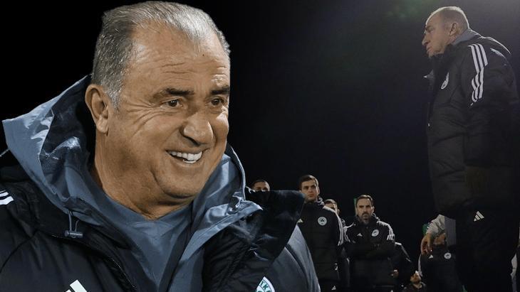 Fatih Terim, Panathinaikos’ta ilk antrenmanına çıktı!