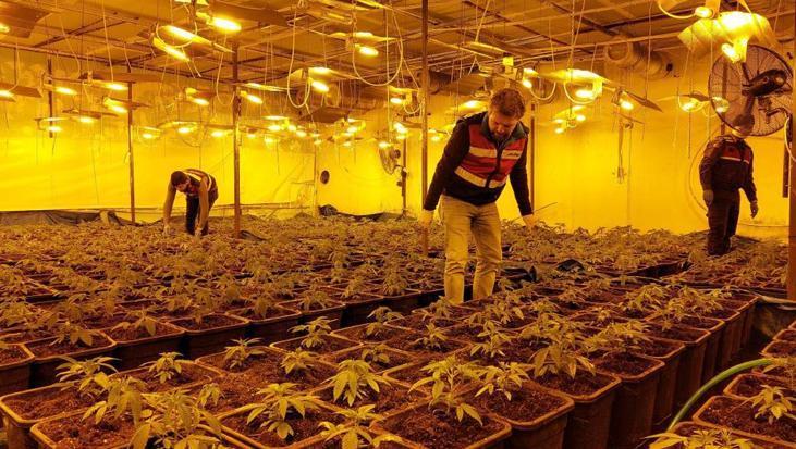 Fabrikaya giren ekipler şoke oldu! Patron ve bekçiyi tutuklatan manzara