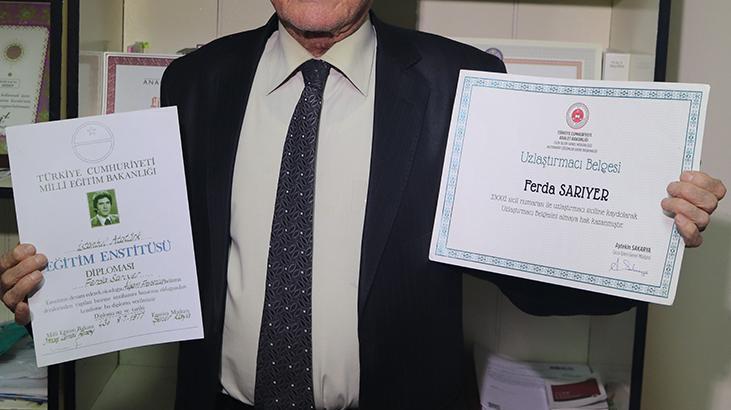 Şu an üç ayrı üniversitede kaydı var, 14 diploma aldı! Sırada belediye başkanlığı var