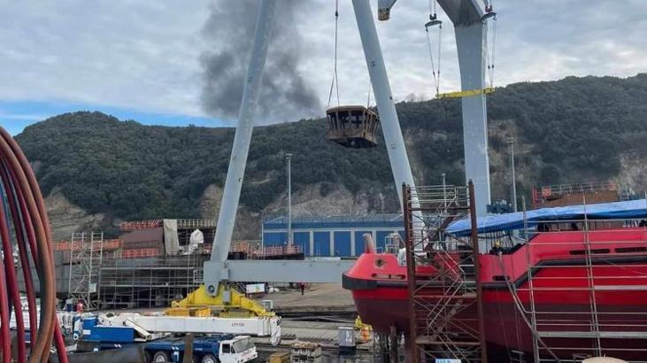 Balıkçıkların ağına takıldı ekipler İstanbul’dan geldi! Hemen imha edildi