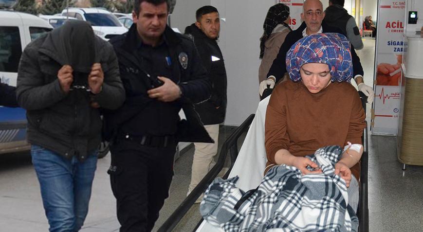 Kucağında çocuğuyla balkona çıkan anne dehşeti yaşadı! ‘Ben saldırmadım ki’