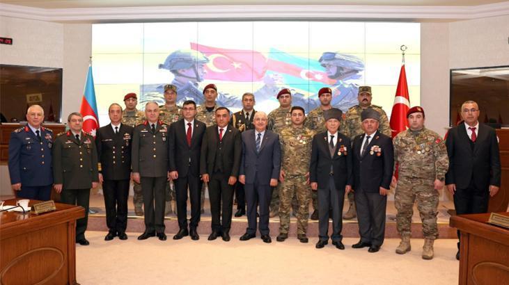 Bakan Güler, Azerbaycanlı gazileri ağırladı