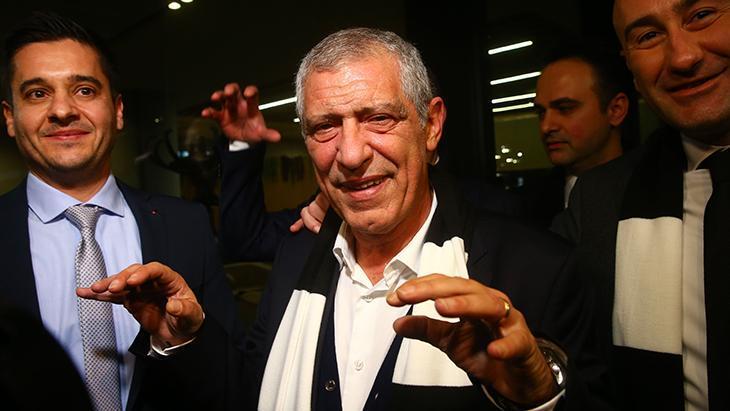 Beşiktaş Teknik Direktörü Fernando Santos, İstanbul’a geldi!
