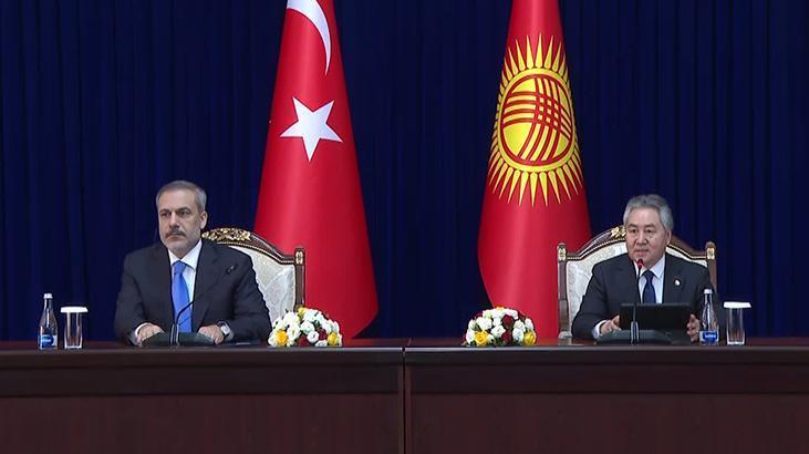 Bakan Fidan Kırgızistan’da