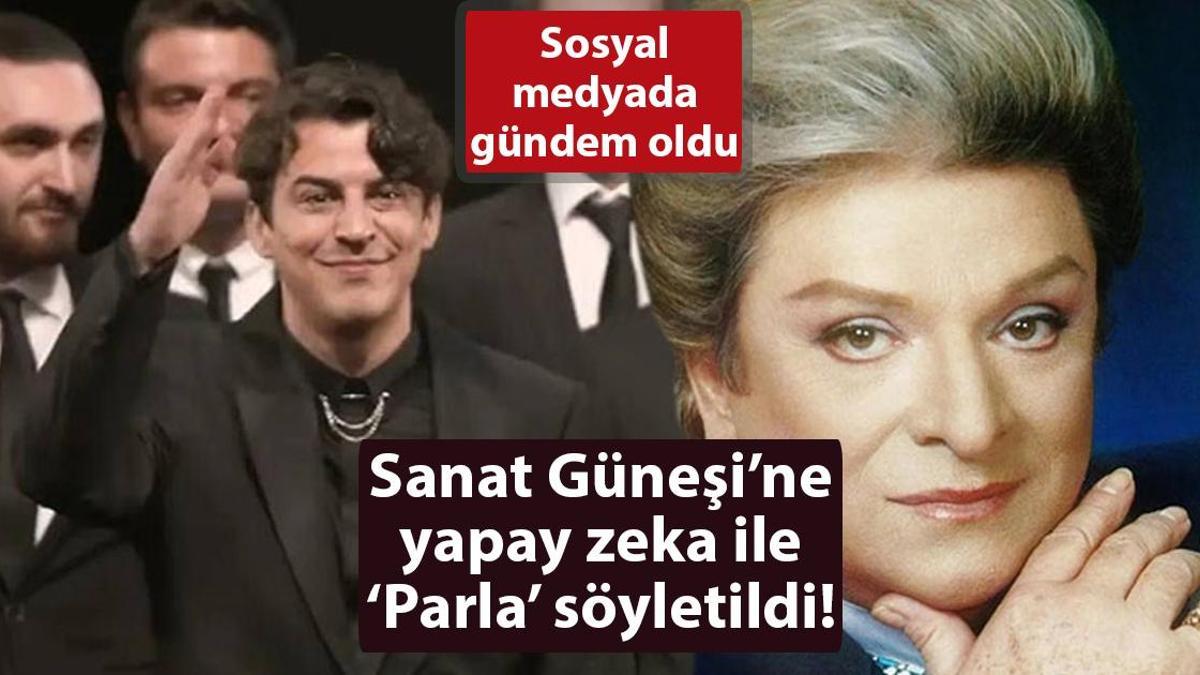 Zeki Müren’e yapay zeka ile ‘Parla’ marşı söyletildi!