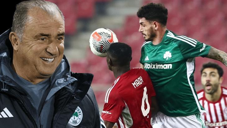 Panathinaikos’ta Fatih Terim, Samet Akaydin’i forvet oynattı, Yunan basını şaştı kaldı!