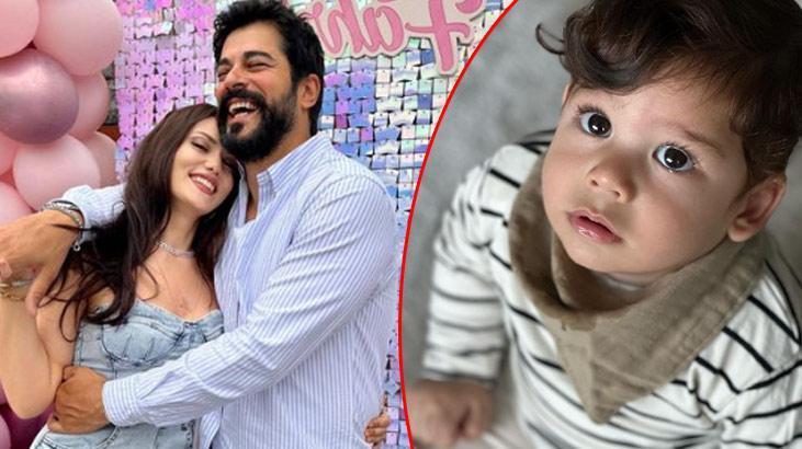 Fahriye Evcen oğlu Kerem’in yüzünü ilk kez gösterdi!