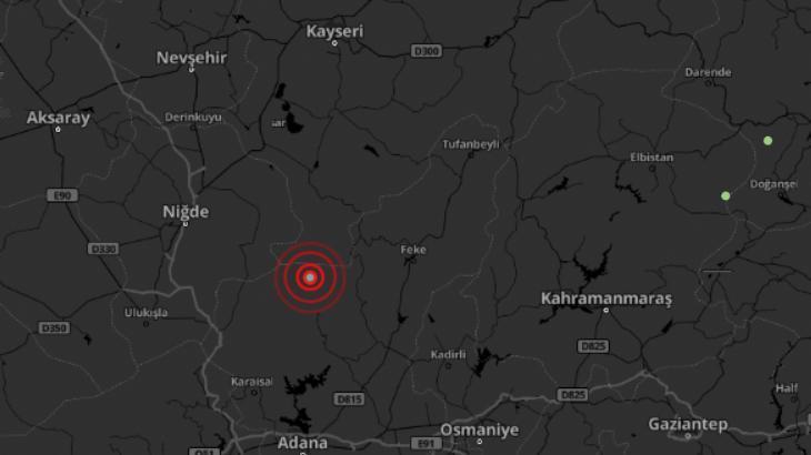 Kayseri’de 3.7 büyüklüğünde deprem