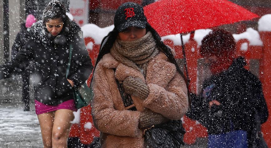 Son dakika… Meteoroloji’den 13 kent için kuvvetli sağanak ve kar uyarısı! Donacağız