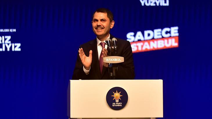 Son dakika: Murat Kurum, İstanbul vaatlerini açıklıyor