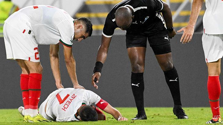 Afrika Kupası’nda Ziyech’in yıldızı parladı! Sakatlanması şok etkisi yarattı