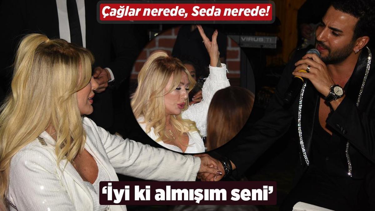 Çağlar Ökten’den Seda Sayan’a: İyi ki almışım seni!