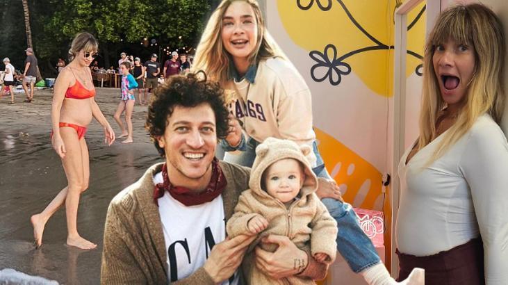 İkinci bebeğine hamile Müge Boz: Ufak bir göbiş!