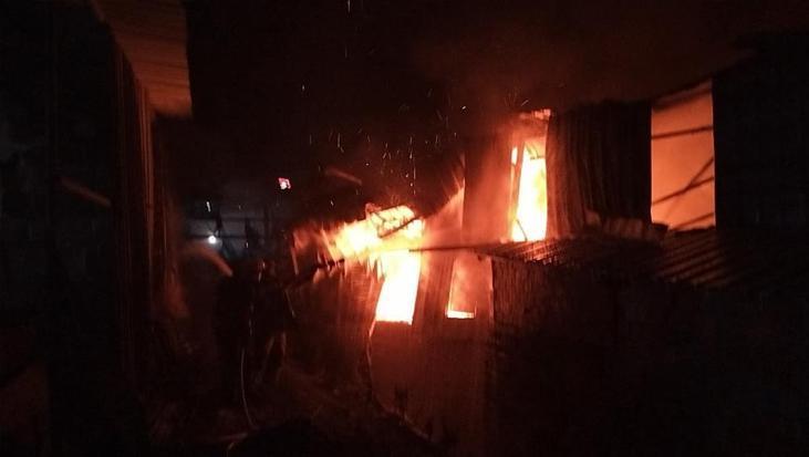 Bursa’da korkutan yangın