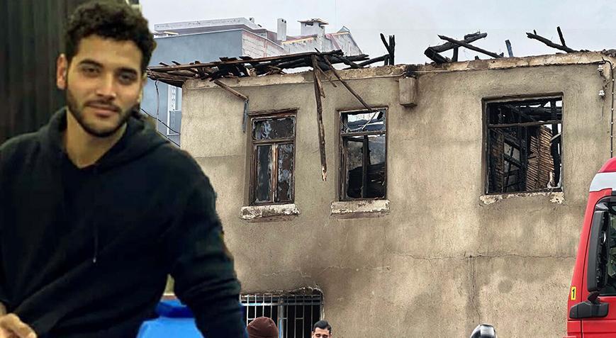 Kahreden yangın! 19 yaşındaki Emre hayatını kaybetti
