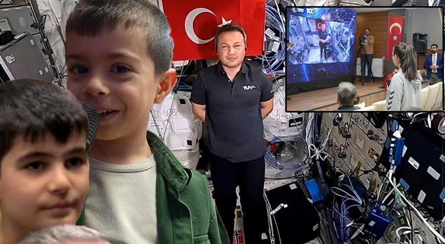 Astronot Alper Gezeravcı’ya uzaylı ve karadelik sorusuna cevap