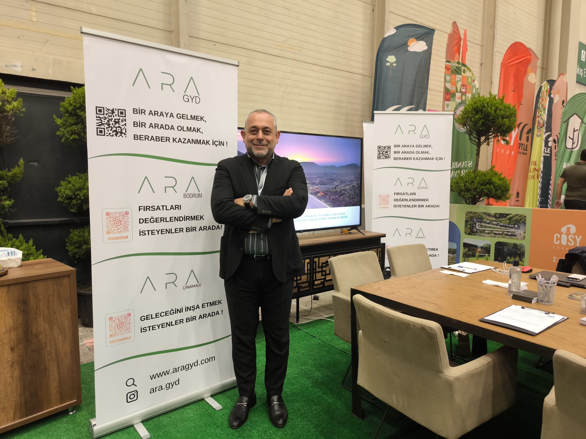 ARA GYD Fuarda Boy Gösterisi Yaptı