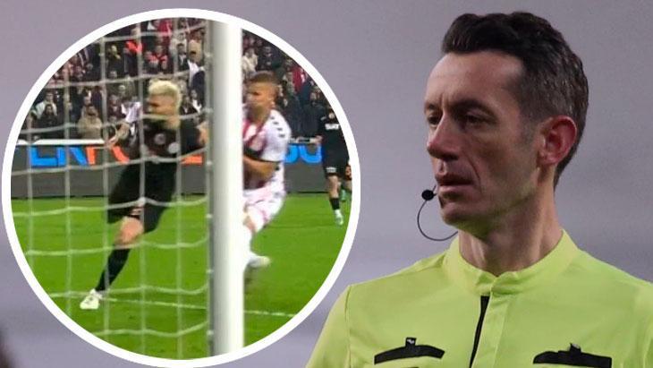 Galatasaray maçında Tugay Kaan Numanoğlu’nun devam kararı doğru mu? Eski hakem sert çıktı: Bunların hepsi kanıt!