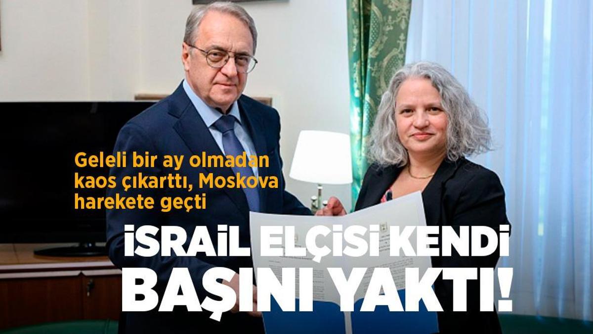 İsrail elçisi kendi başını yaktı! Göreve geleli bir ay olmadan söylediği sözler kaos çıkarttı, Moskova harekete geçti