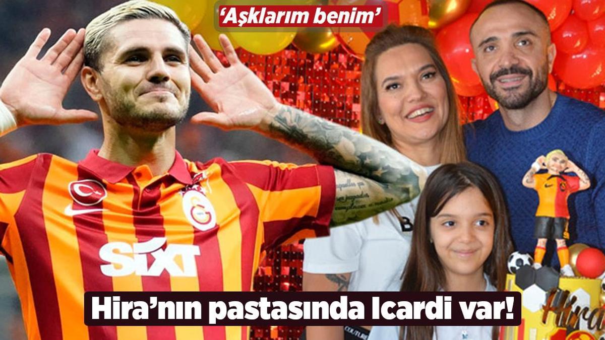 Hira’nın yaş günü pastasında Mauro Icardi var!