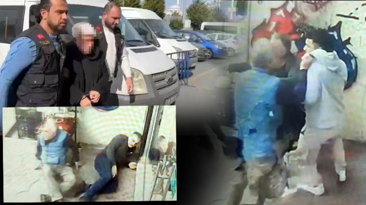 ‘Sen mi dövdün benim oğlumu’ deyip öldürdü! Korkunç an kamerada