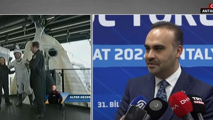 Bakan Kacır’dan Alper Gezeravcı açıklaması! ‘Türkiye tarih sayfasında yeni bir perde açmıştır’