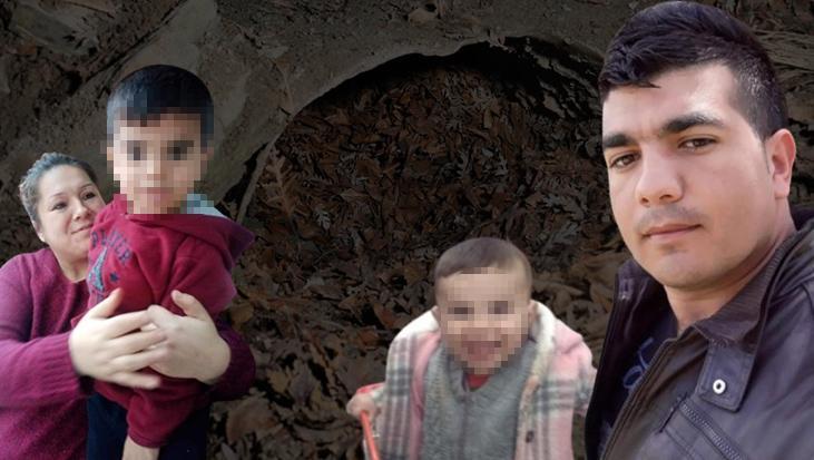 Yasak aşktan dünyaya gelen çocuklarını öldürdü! Hatay’da çukura gömülü 3 cesedin sırrı