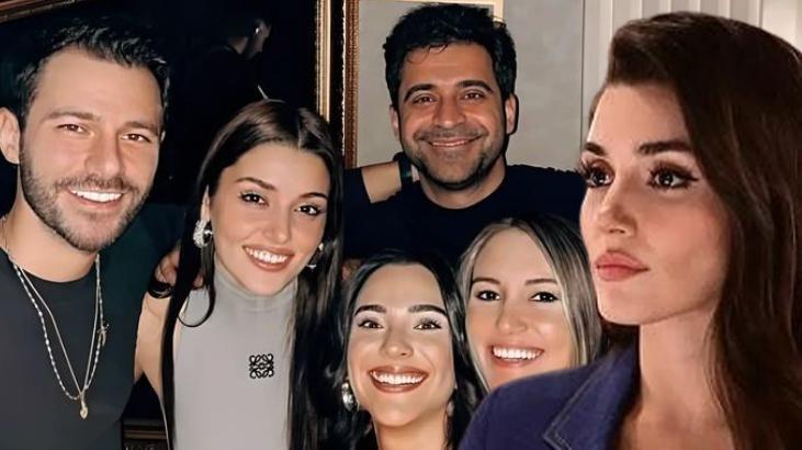 Hande Erçel, sevgilisi Hakan Sabancı’yı koluna taktı, soluğu doğum gününde aldı