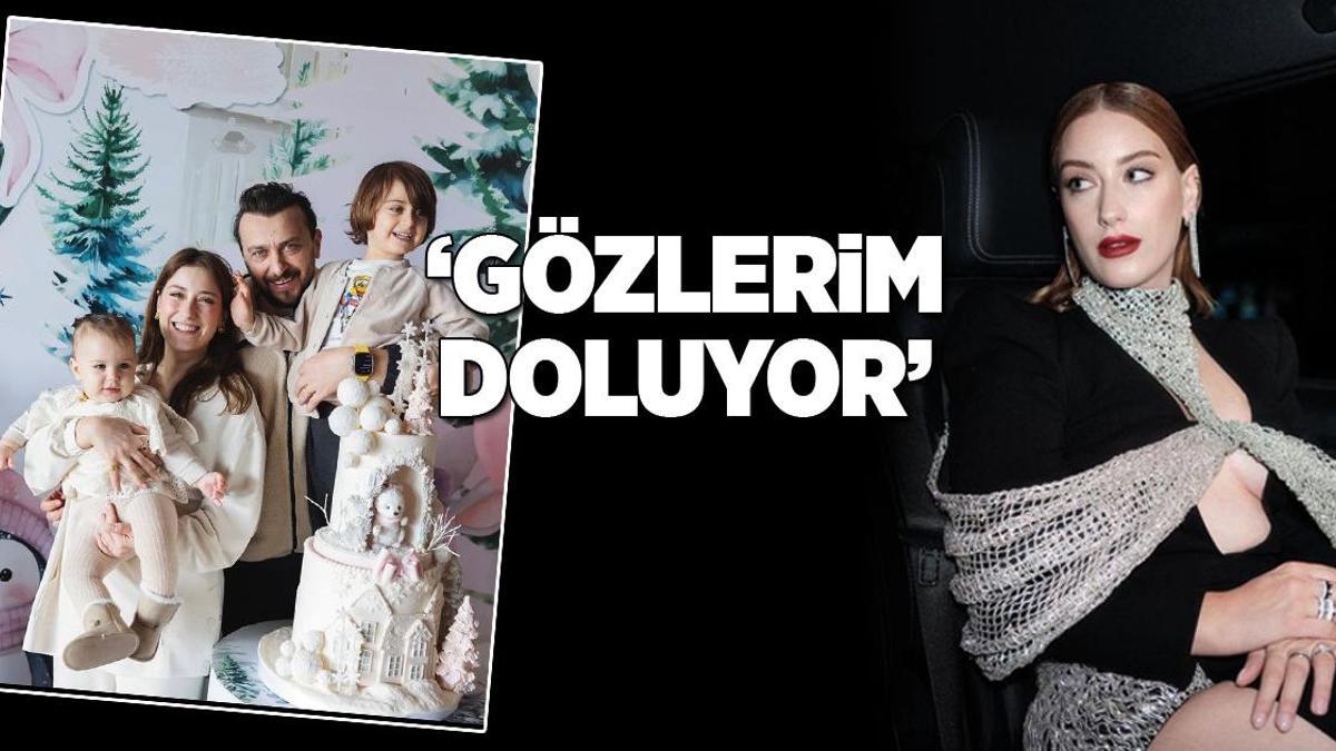 Ünlü çift minik bebeklerinin yaş gününü kutladı! ‘Gözlerim doluyor’