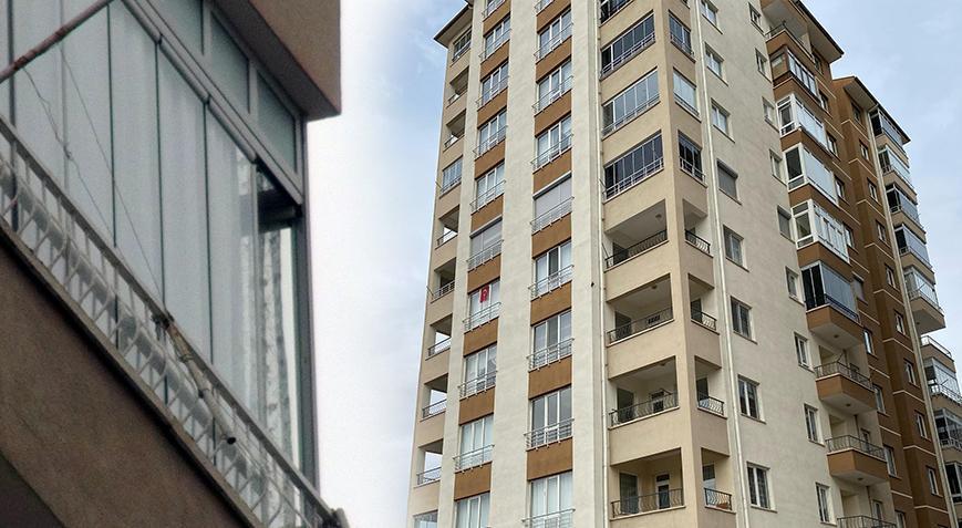 1 ay önce taşındı! 6’ncı kattaki dairenin balkonunda kahreden son