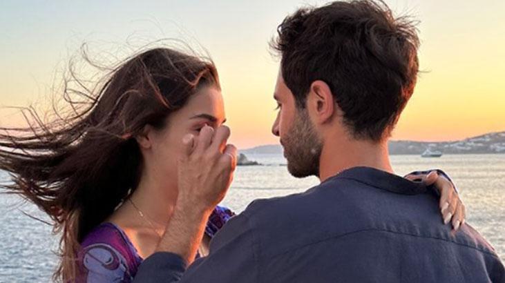 Hande Erçel Kural bozdu! Hakan Sabancı ile karelerini paylaştı