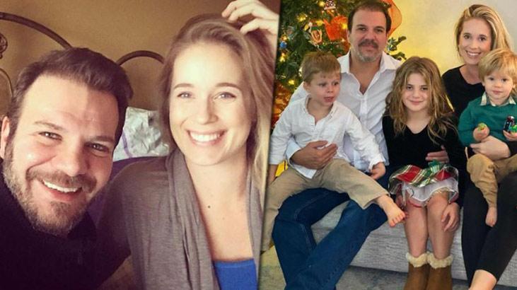 Amerika’da yaşayan Tolga Karel’den eşi Sarah Scott ile aşk pozu!